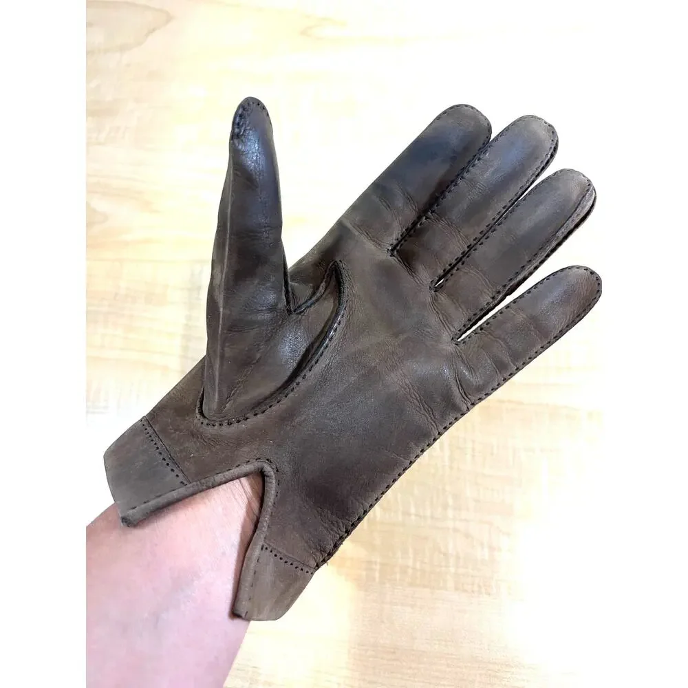 Vintage‎ Womans Leather Gloves Roger Fare Saks Fifth Avenue Size M/L